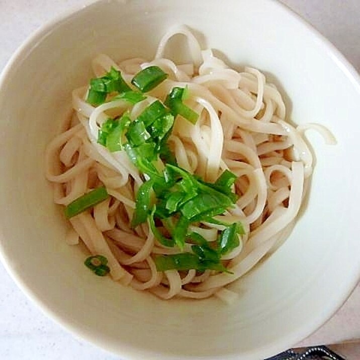 うどん(乾麺）レシピ